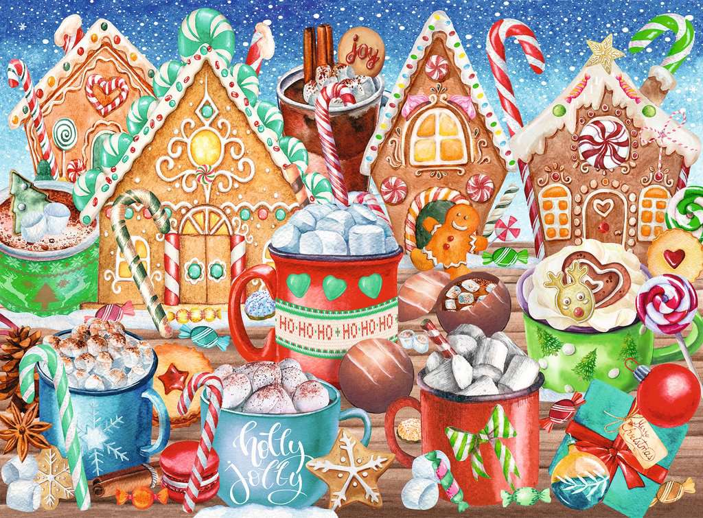 Ravensburger Kinderpuzzle - 12000867 Süße Weihnachten - 200 Teile XXL Puzzle für Kinder ab 8 Jahren