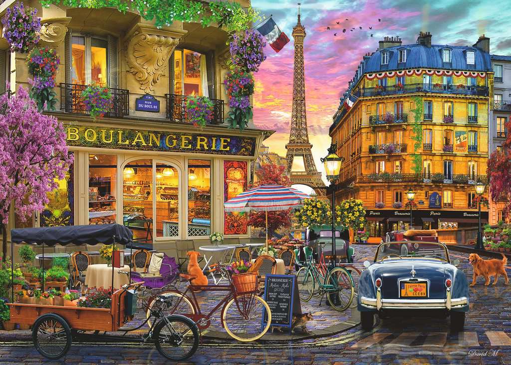 Paris im Morgenrot