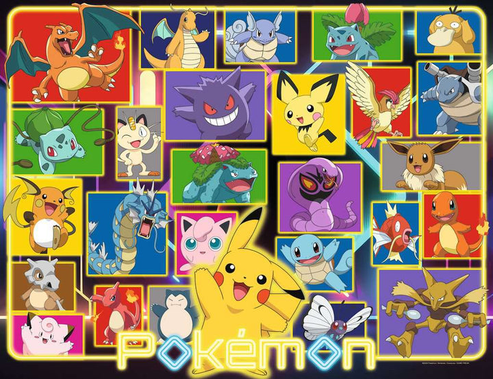 Ravensburger Puzzle 12001130 - Leuchtende Pokémon - 2000 Teile Pokémon Puzzle für Erwachsene und Kinder ab 14 Jahren