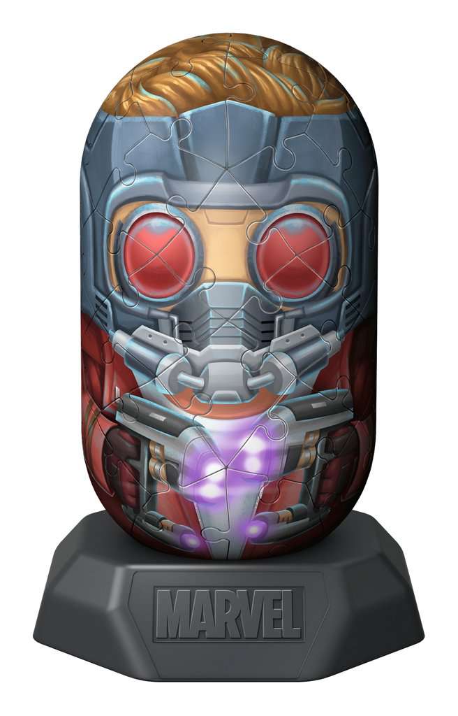 Ravensburger Hylkies: Die neue Sammelfigurenreihe zum selbst zusammenbauen. Figur #12 - Star-Lord. Für alle Guardians of the Galaxy Fans - Aufbauen, Verlieben, Sammeln