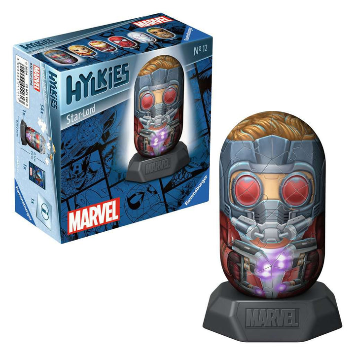 Ravensburger Hylkies: Die neue Sammelfigurenreihe zum selbst zusammenbauen. Figur #12 - Star-Lord. Für alle Guardians of the Galaxy Fans - Aufbauen, Verlieben, Sammeln