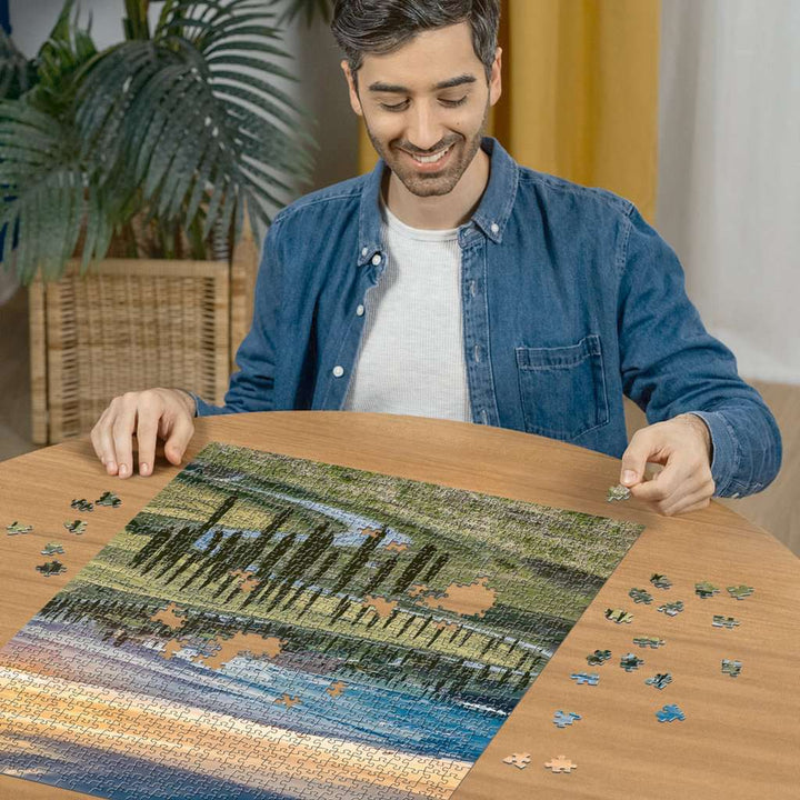 Ravensburger Puzzle 12001208 - Orciatal, Toskana - 1000 Teile Puzzle für Erwachsene und Kinder ab 14 Jahren