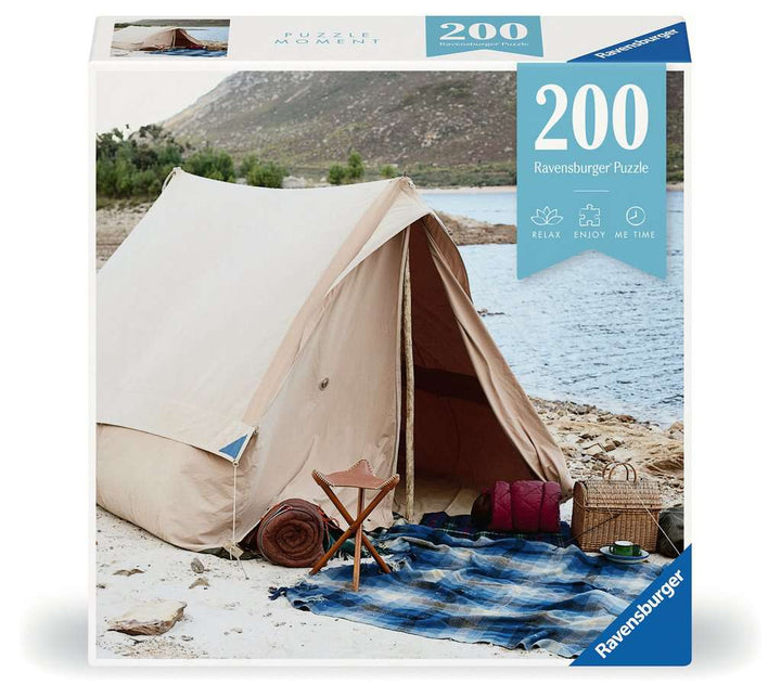 Ravensburger Puzzle 13308 - Camping - Puzzle Moment 200 Teile