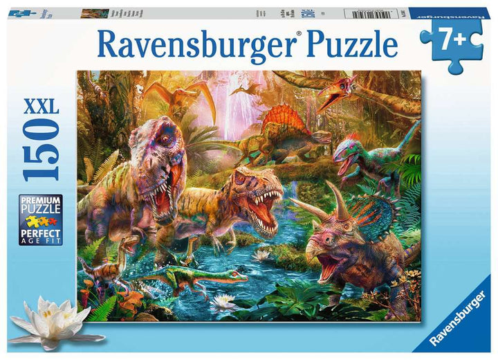 Ravensburger Kinderpuzzle - 13348 Versammlung der Dinosaurier- 150 Teile Puzzle für Kinder ab 7 Jahren