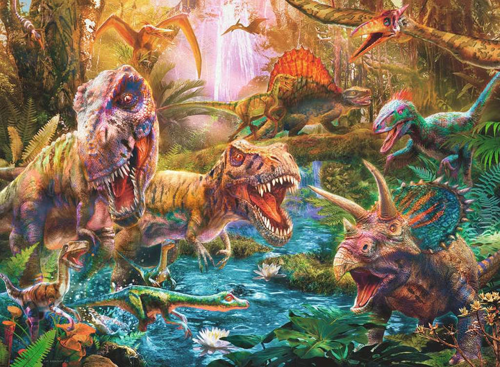 Ravensburger Kinderpuzzle - 13348 Versammlung der Dinosaurier- 150 Teile Puzzle für Kinder ab 7 Jahren