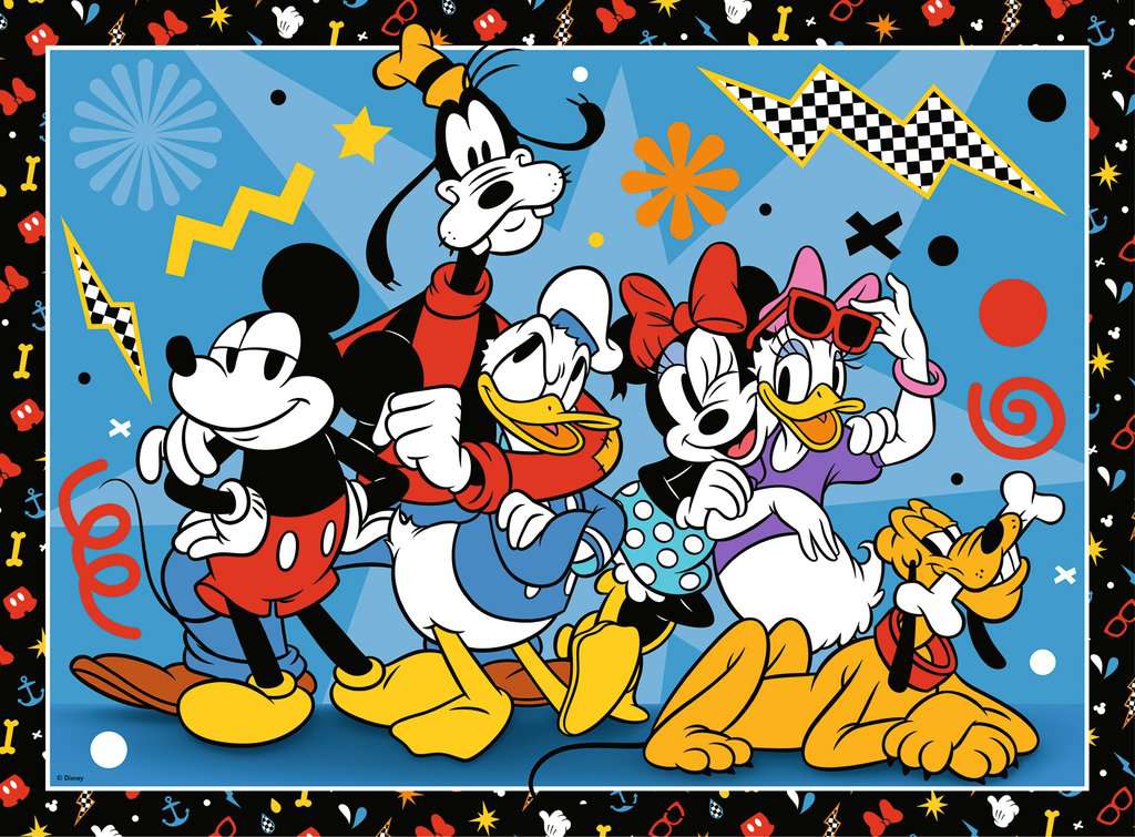 Ravensburger Kinderpuzzle 13386 - Mickey und seine Freunde - 300 Teile XXL Disney Puzzle für Kinder ab 9 Jahren