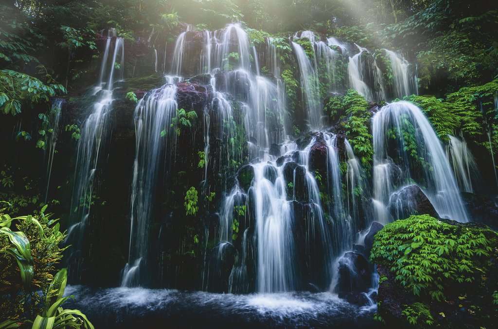 Wasserfall auf Bali