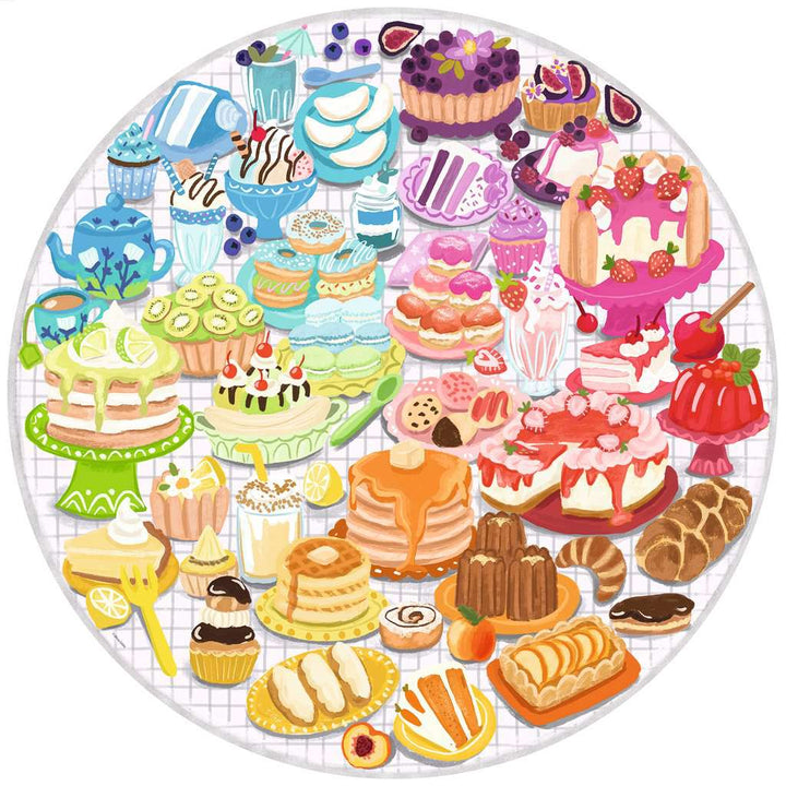 Ravensburger Puzzle 17171 Circle of Colors - Desserts & Pastries 500 Teile