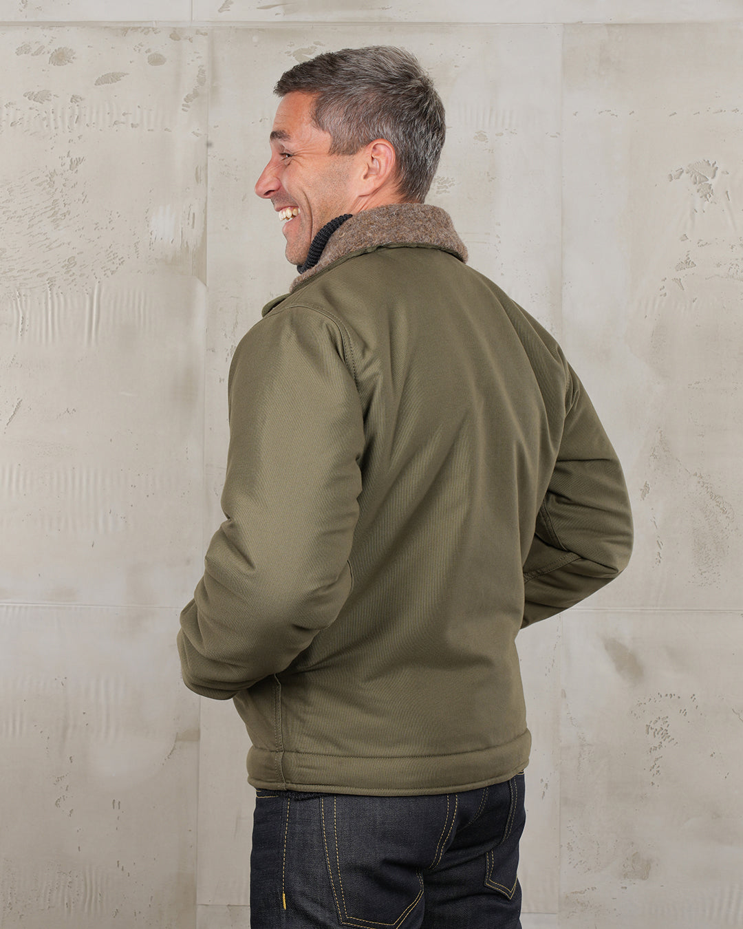 1943 N1 Deck Jacket Bangor Green