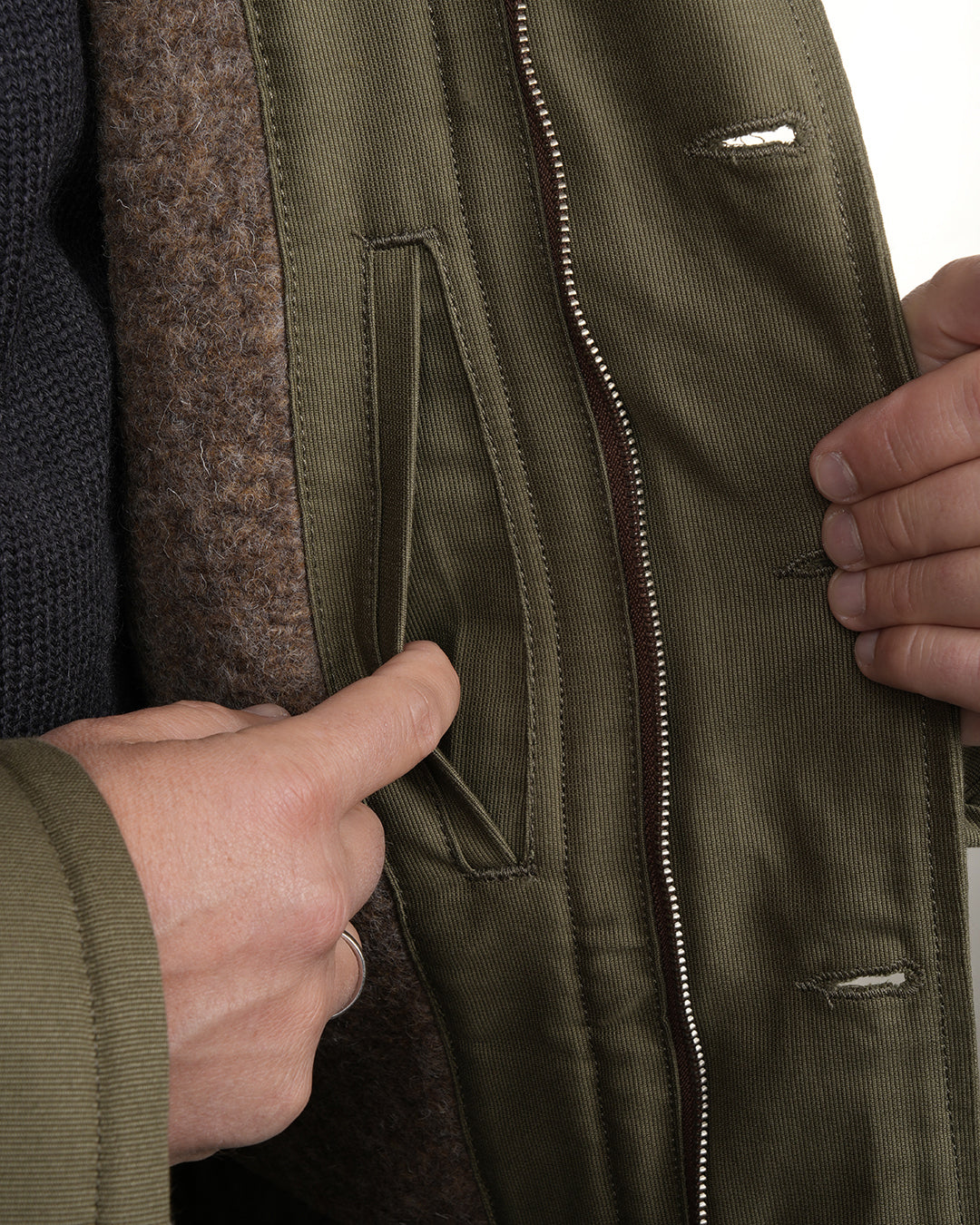 1943 N1 Deck Jacket Bangor Green