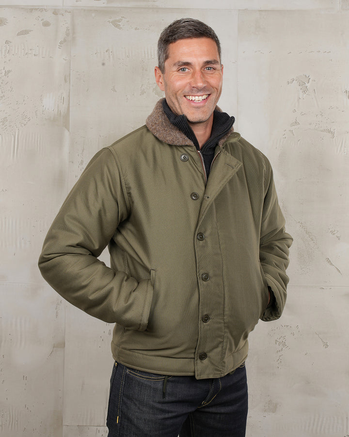 1943 N1 Deck Jacket Bangor Green