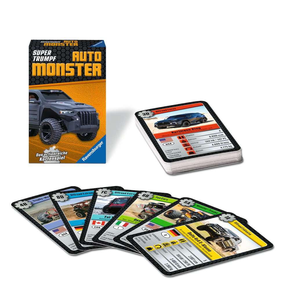 Supertrumpf Auto Monster