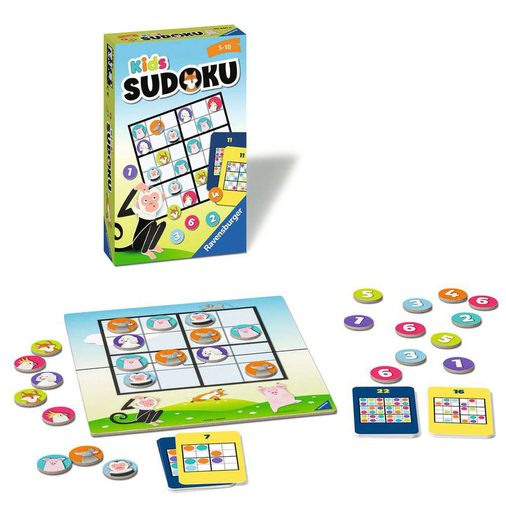 Ravensburger® -  Kids Sudoku - 20850 - Logikspiel für ein Kind von 5 bis 10 Jahren