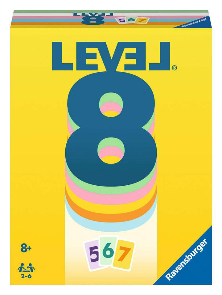 Ravensburger 20865 - Level 8, Das beliebte Kartenspiel für 2-6 Spieler ab 8 Jahren / Familienspiel / Reisespiel / Perfekt als Geschenk