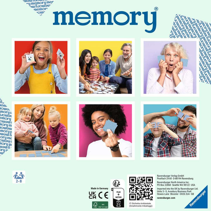 Ravensburger - 20999 - memory® Einhörner - der Spieleklassiker für Einhorn-Fans, Merkspiel für 2-8 Spieler ab 3 Jahren