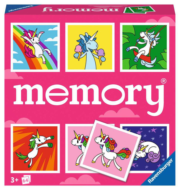 Ravensburger - 20999 - memory® Einhörner - der Spieleklassiker für Einhorn-Fans, Merkspiel für 2-8 Spieler ab 3 Jahren