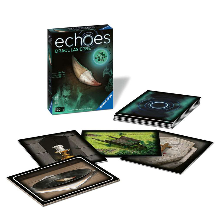 Ravensburger 22360 echoes Draculas Erbe - Audio Mystery Spiel ab 14 Jahren, Erlebnis-Spiel