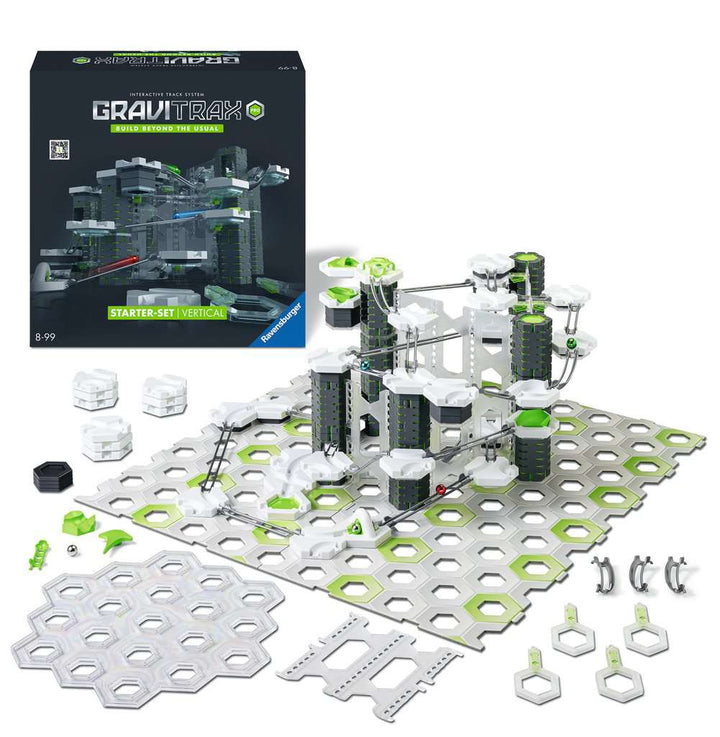 Ravensburger GraviTrax PRO Starter-Set Vertical 22426 - GraviTrax Starterset für deine Kugelbahn - Murmelbahn und Konstruktionsspielzeug ab 8 Jahren, alleine bespielbar