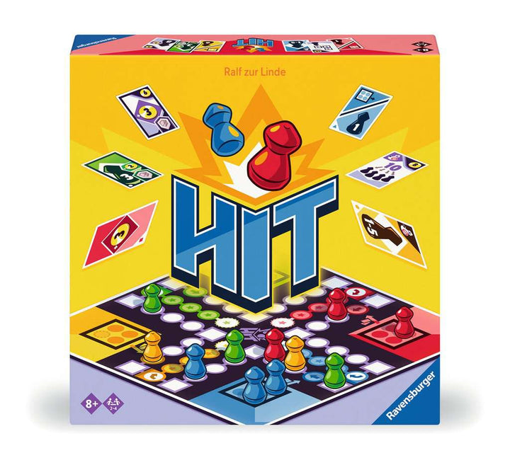 Ravensburger Familienspiel 22456 - HIT - Gesellschaftsspiel für Kinder und Erwachsene, für 2-4 Spielefans, Brettspiel ab 8 Jahren