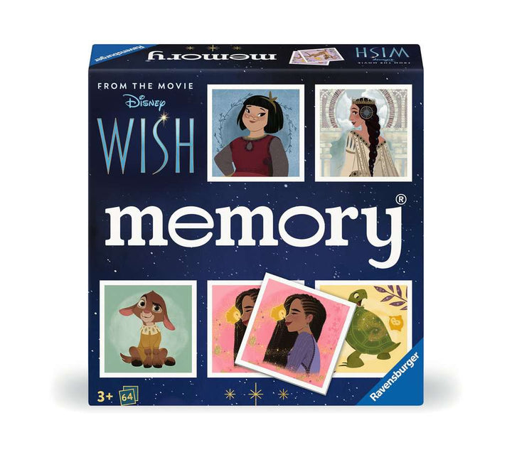 Ravensburger 22595 memory® Disney Wish - Der Gedächtnisspiel-Klassiker für die ganze Familie ab 3 Jahren bei dem kein Wunsch unerfüllt bleibt