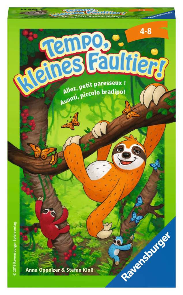 Tempo, kleines Faultier!