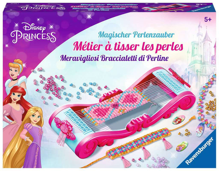 Ravensburger 23540  Magischer Perlenzauber Disney Princesses - Zauberhafte Armbänder aus bunten Perlen basteln, Kreatives Bastelset  für Kinder ab 5 Jahren