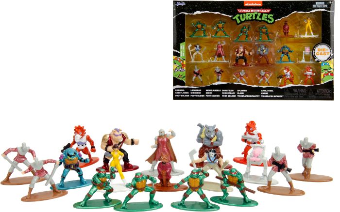 Turtles Multi Pack Nanofigs, Welle 2