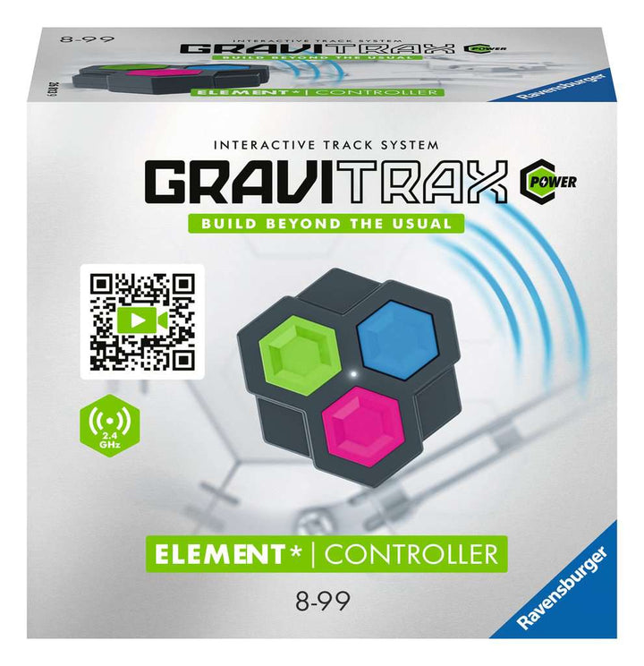 Ravensburger GraviTrax POWER Element Controller - 26813. Elektronisches Zubehör für Kugelbahnen, Konstruktionsspielzeug für Kinder ab 8. Kombinierbar mit allen Starter-Sets, Extensions und Elements.