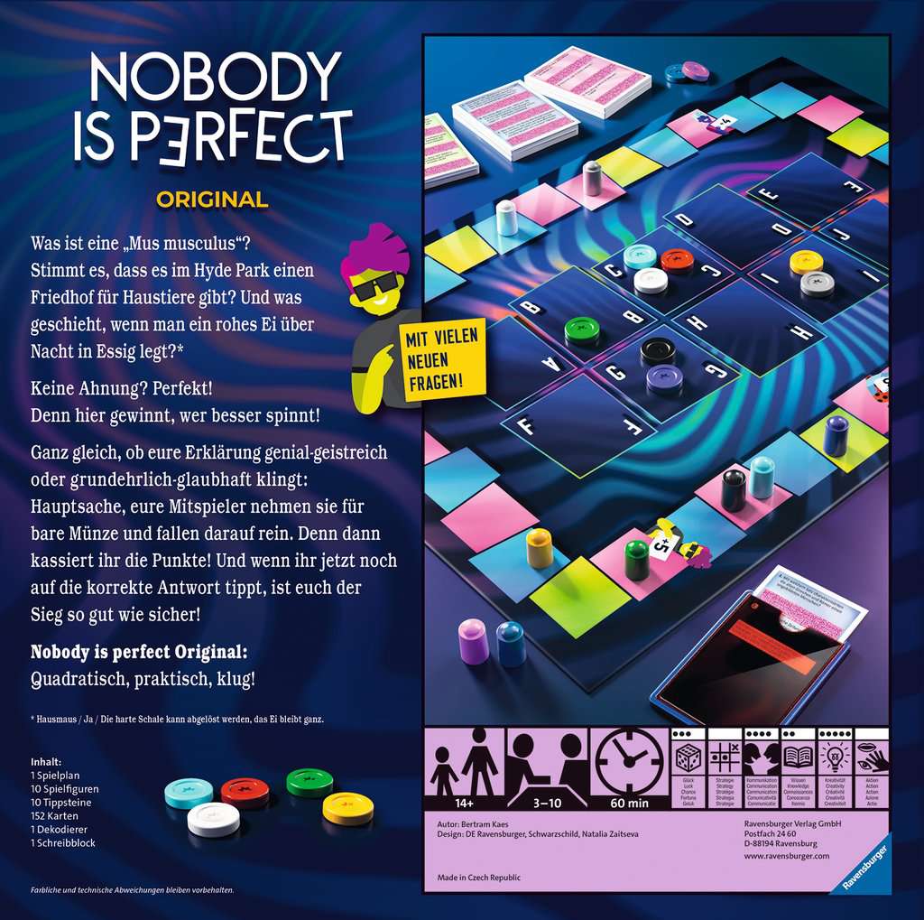 Nobody is perfect Original