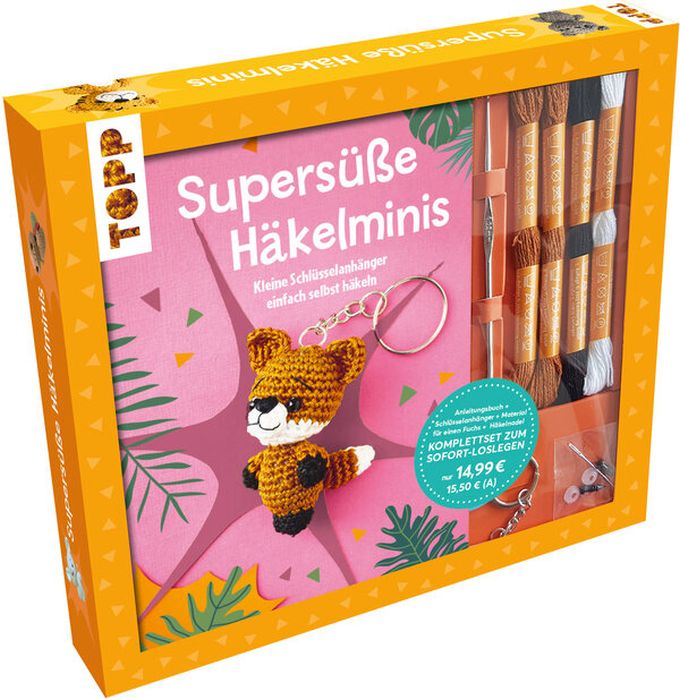 Kreativ-Set: Supersüße Häkelminis