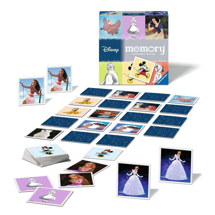 Ravensburger Collector's memory® Walt Disney - 27378 - Das weltbekannte Gedächtnisspiel mit Bildkarten, die mit Silberfolie ausgestattet sind - einzigartiges memory® für große und kleine Disney-Fans