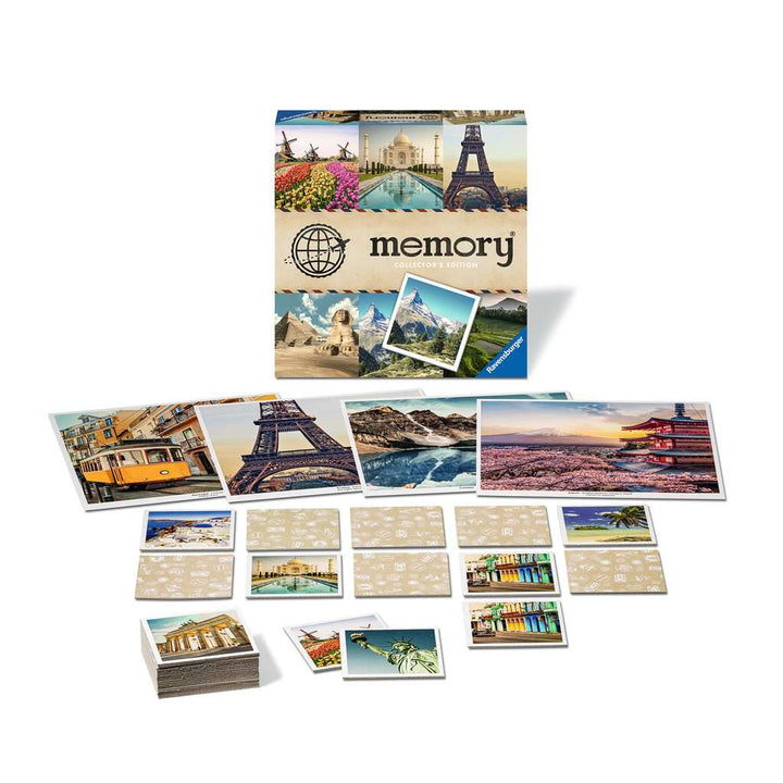 Ravensburger Collector's memory® Schönste Reiseziele – 27379 - Das weltbekannte Gedächtnisspiel mit Bildern von Traumorten, ein besonderes memory® und eine tolle Inspiration für Reiselustige