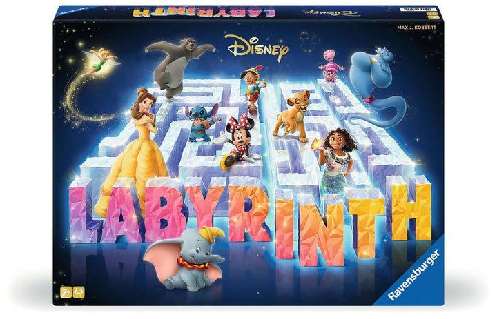 Ravensburger 27460 - Disney Labyrinth - Der Familienspiel-Klassiker für 2-4 Spieler ab 7 Jahren mit den beliebtesten Disney Charakteren