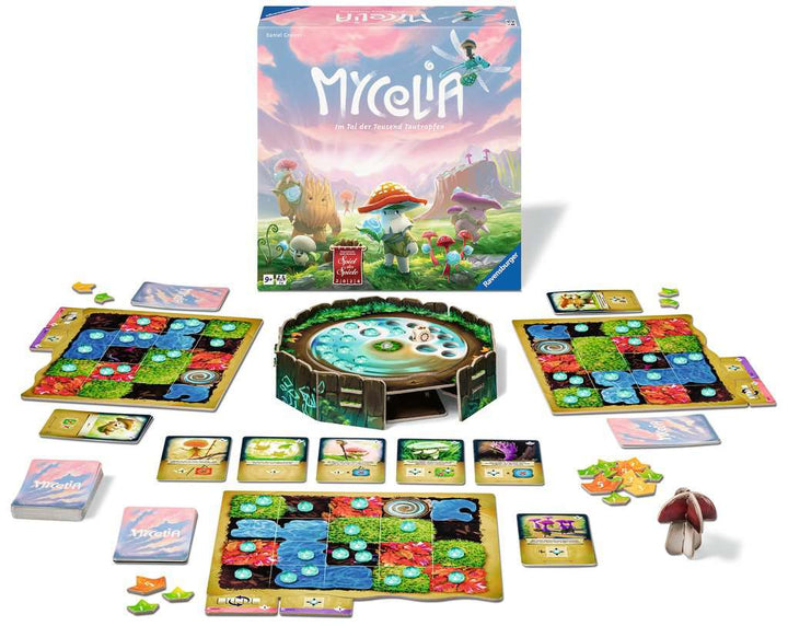 Ravensburger 27489 - Mycelia - Deckbuilding Spiel für Familien, Brettspiel für Erwachsene und Kinder ab 9 Jahren - einfaches Strategiespiel für 1-4 Spieler