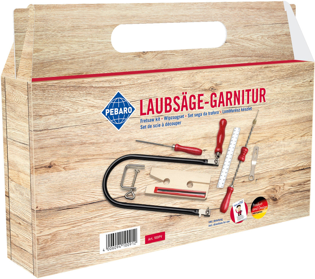 Laubsägegarnitur VEDES im Karton