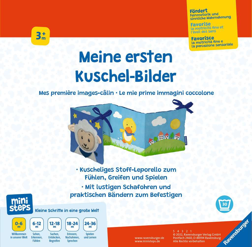 ministeps: Meine ersten Kuschel-Bilder (Stoff-Leporello)