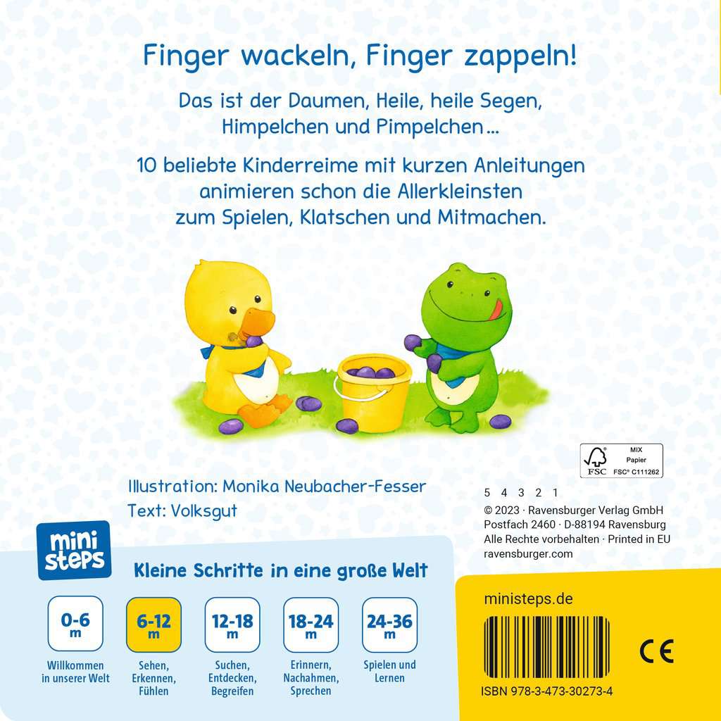 ministeps: Fingerspiele für Klitzekleine