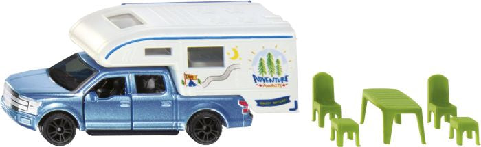 SIKU FORD F150 PICK-UP CAMPER MIT Z -  -