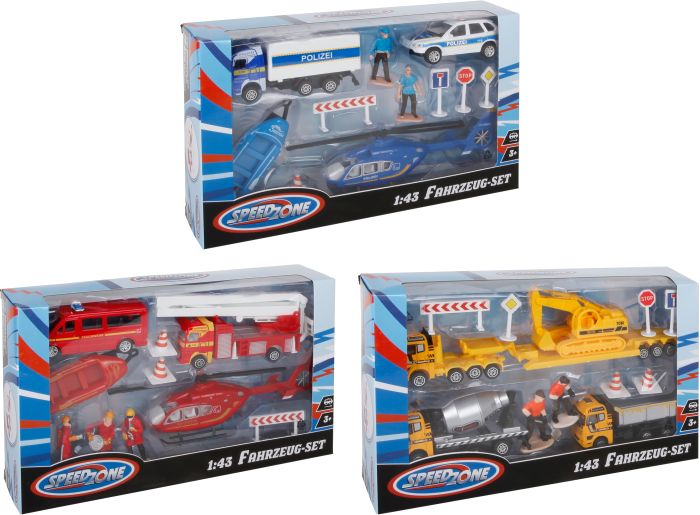 SZ D/C Spielset Servicefzg., 3-f.sort