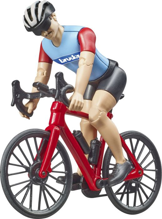BRUDER BWORLD FIGUR RADFAHRER UND R -  -