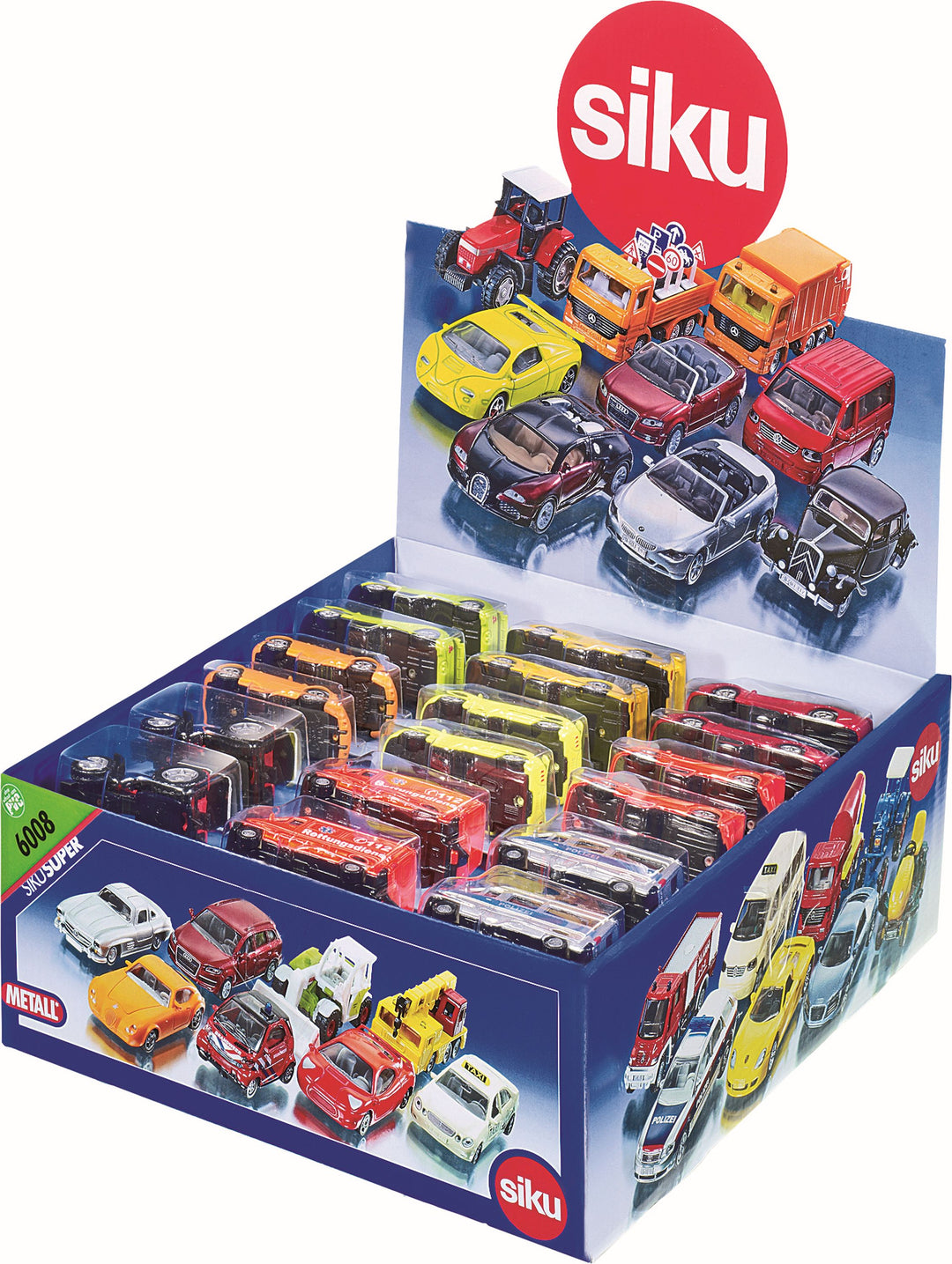 SIKU DISPLAY MODELLAUTOS GROESSE 8 -  -