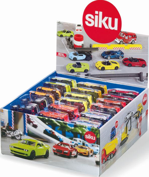 SIKU Art.-Gr. 08 sortiert, Display 6108