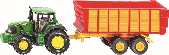 SIKU CLAAS MIT SILAGEWAGEN -  -