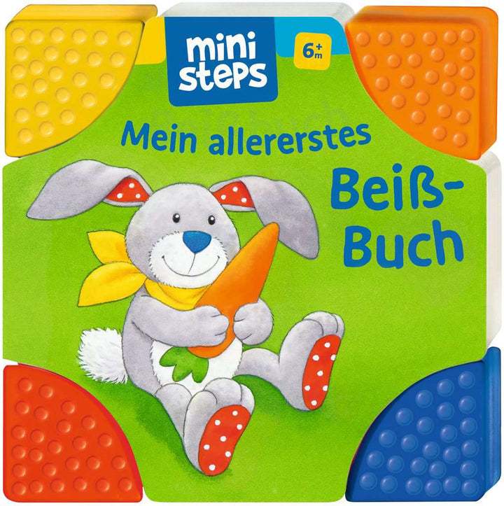 Mein allererstes Beißbuch: Baby-Buch ab 6 Monaten, Kinderbuch, Bilderbuch