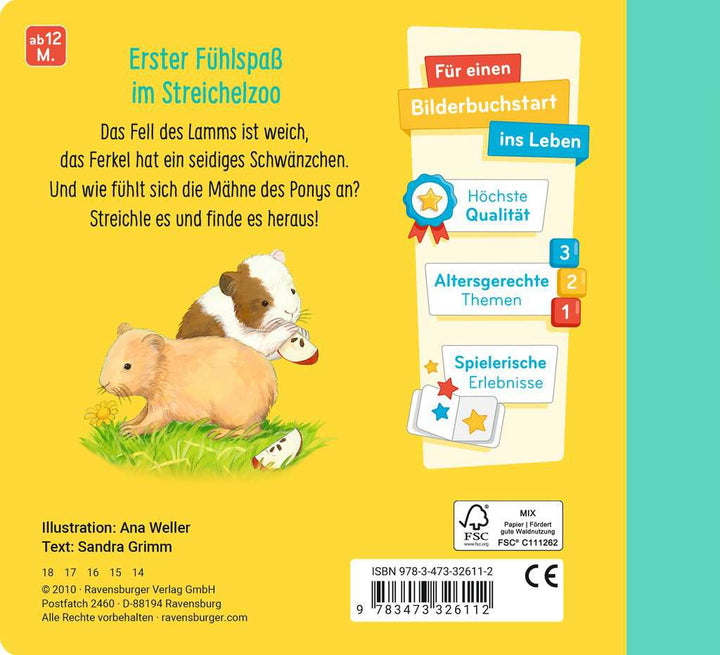 Mein erstes Fühlbuch: Mein kleiner Streichelzoo