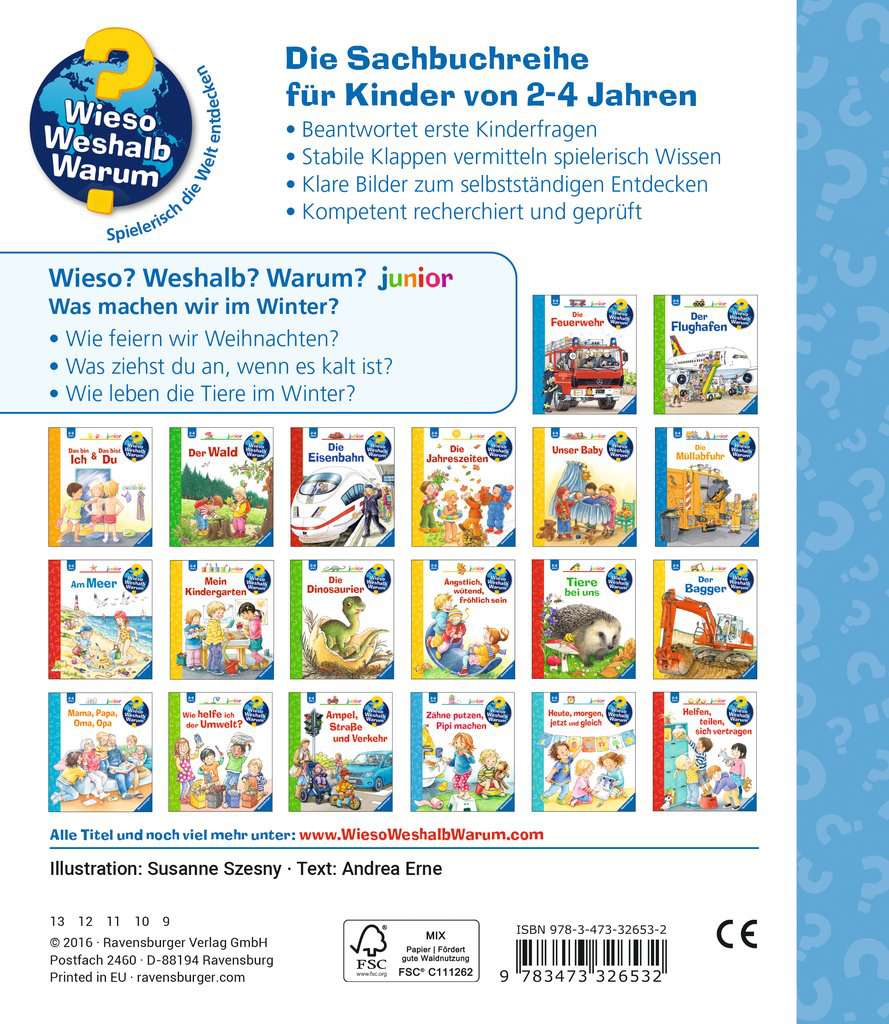 Wieso? Weshalb? Warum? junior, Band 58: Was machen wir im Winter?