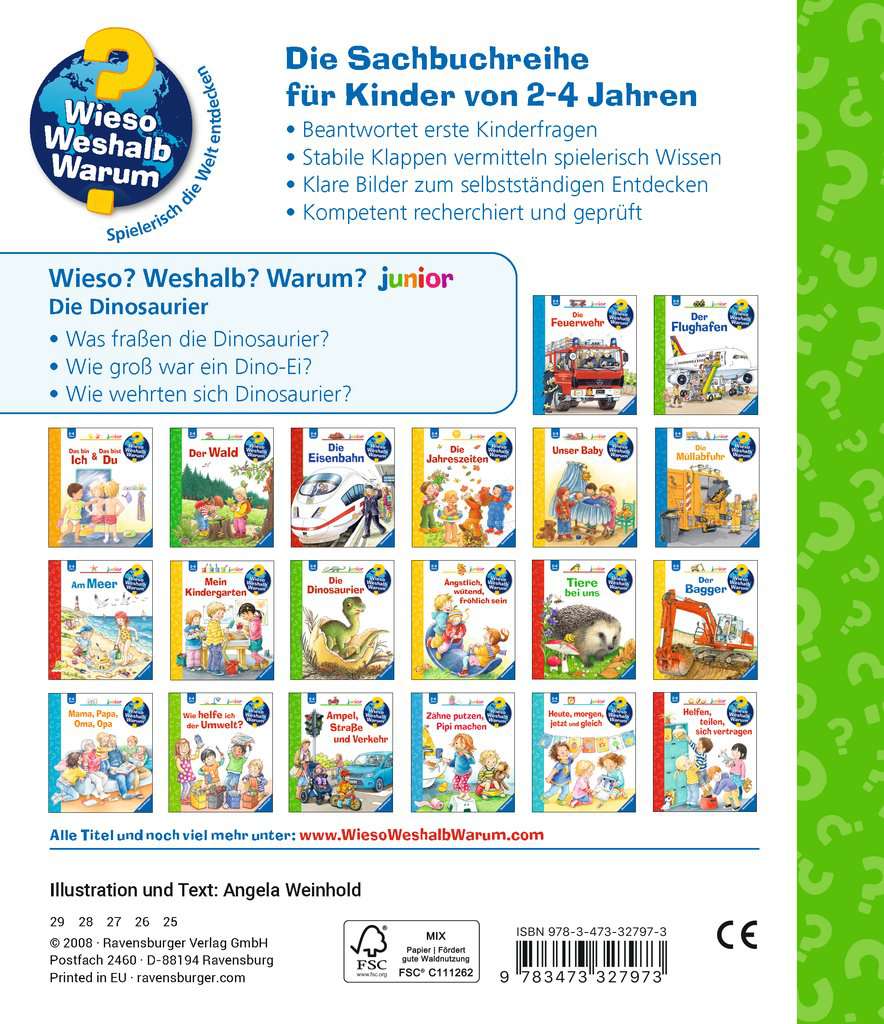 Wieso? Weshalb? Warum? junior, Band 25: Die Dinosaurier