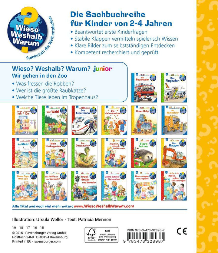 Wieso? Weshalb? Warum? junior, Band 30: Wir gehen in den Zoo