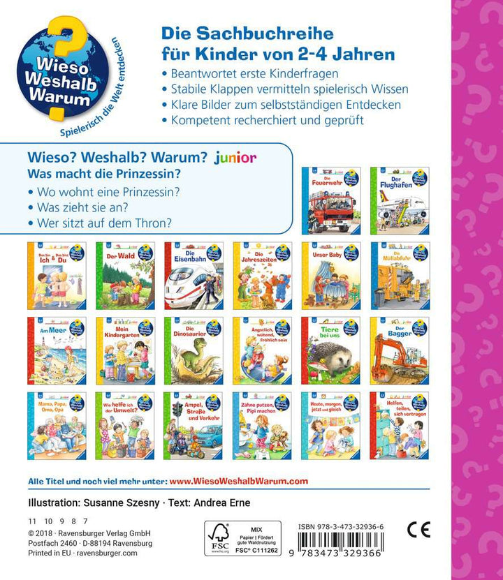 Wieso? Weshalb? Warum? junior, Band 19: Was macht die Prinzessin?