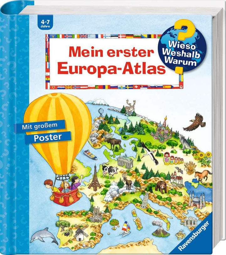 Wieso? Weshalb? Warum?: Mein erster Europa-Atlas